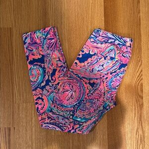 NWOT - Vibrantly-Patterned Lilly Pulitzer Low-Rise Dress Pants - Size 2